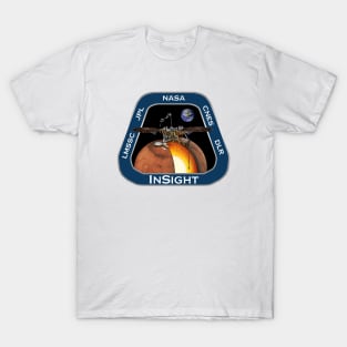 Mars InSight mission patch T-Shirt